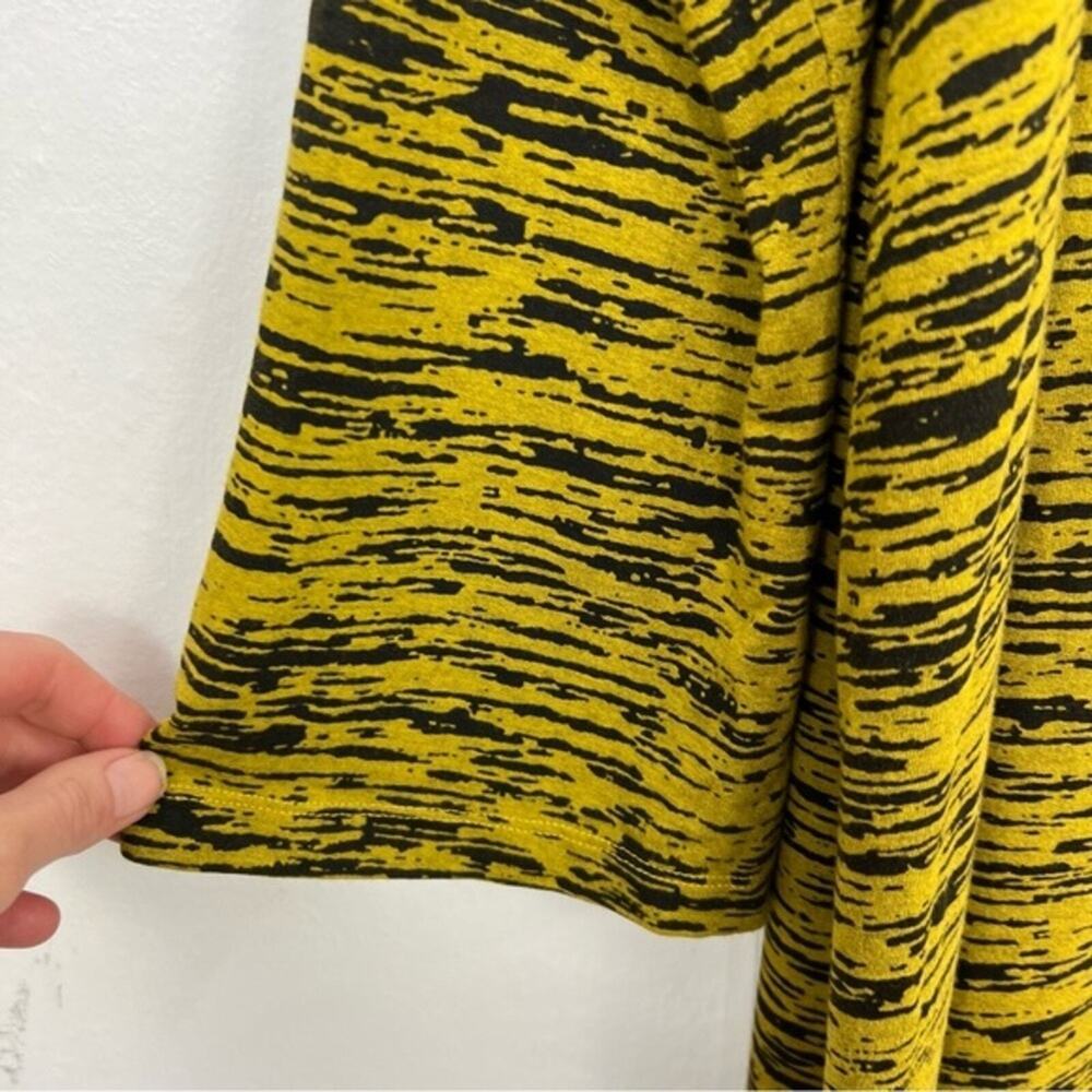 Bryn Walker Robbie Arborist Midi Maxi Jersey Stretch Knit Dress in Yellow Size M - Picture 7 of 15